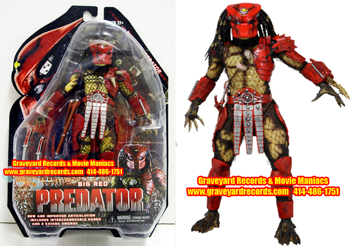 8" Neca Toys Predator Series 7 Predator 2 - Big Red